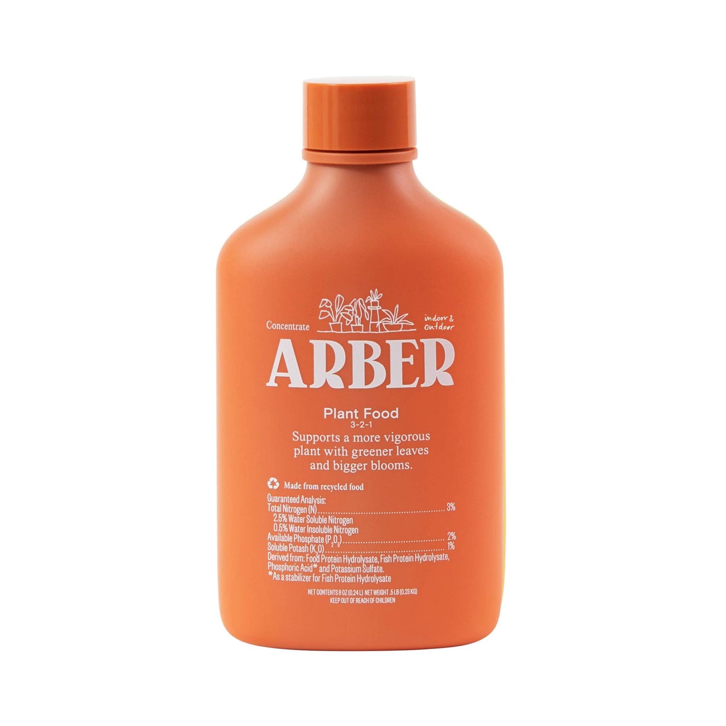 Organic Arber Plant Food 8oz