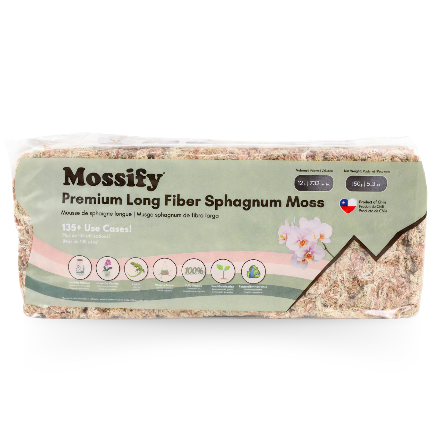 Premium Long Fiber Sphagnum Moss