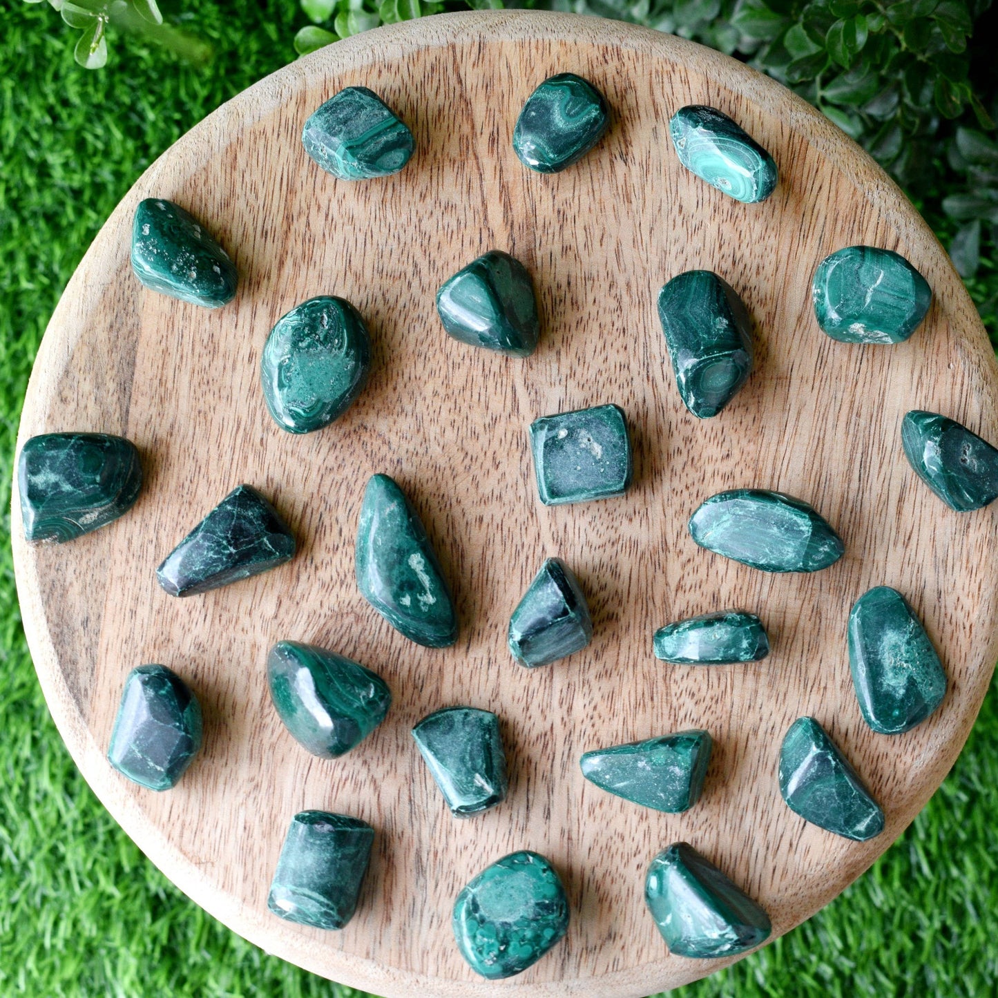 Malachite Tumbled Stones