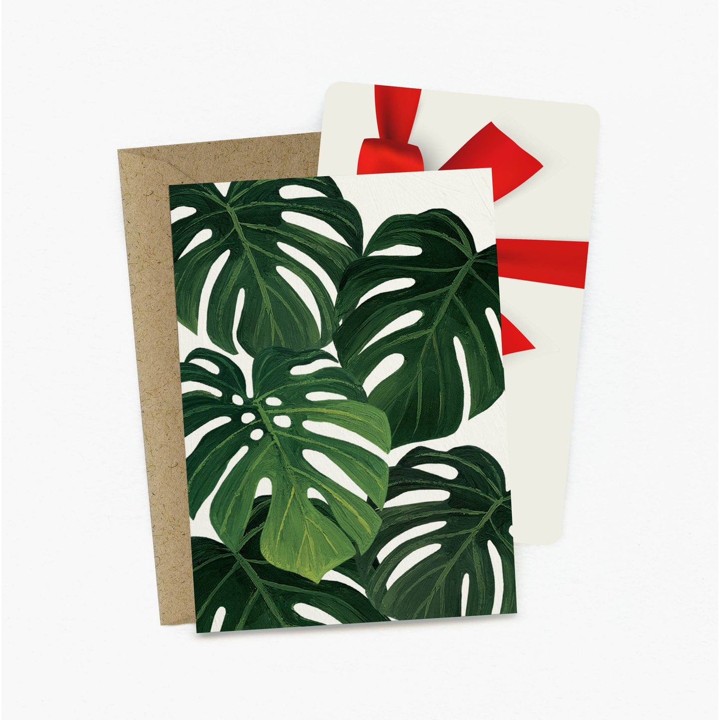Monstera Mini Greeting Card | Everyday Love Friendship