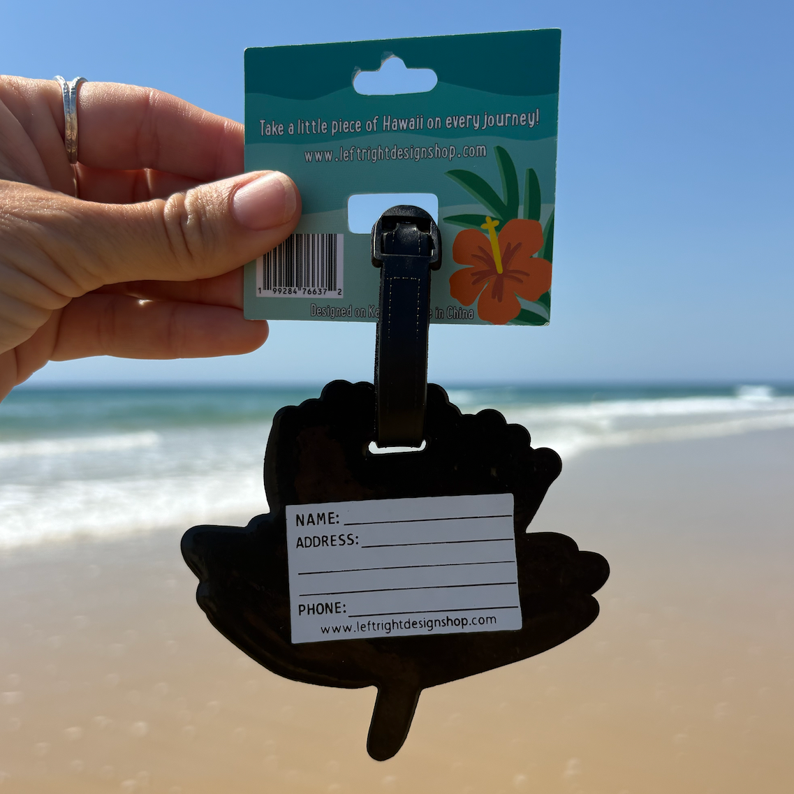 Luggage Tags - LEHUA FLOWER