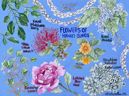 Flowers of Hawai'i by Kaleilehua Designs
