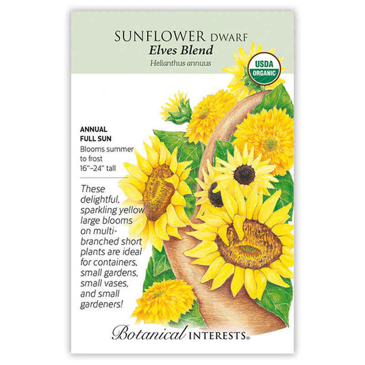 Sunflower seeds, "Dwarf Elves Blend"