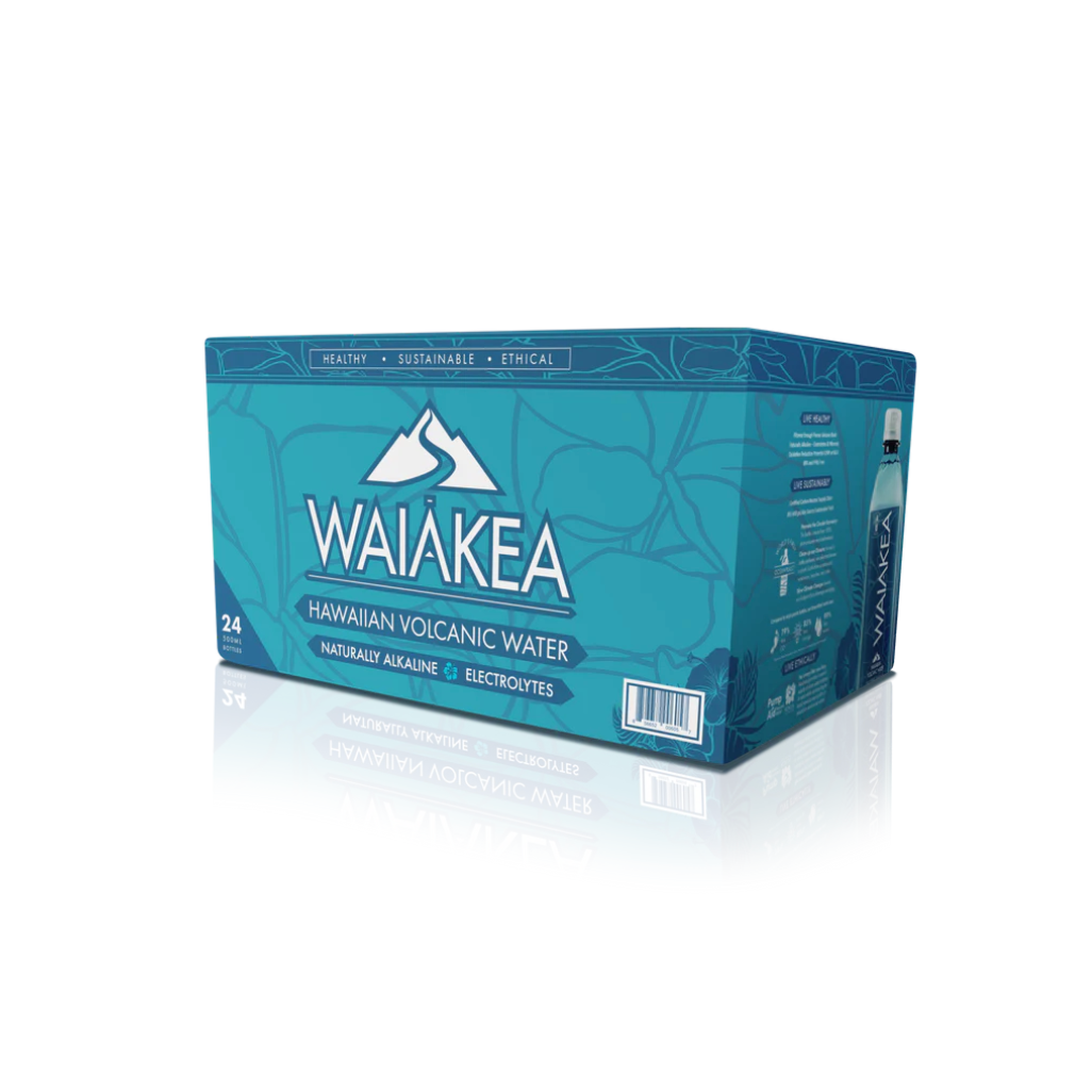 (24 pack) 500mL Waiākea Hawaiian Volcanic Water