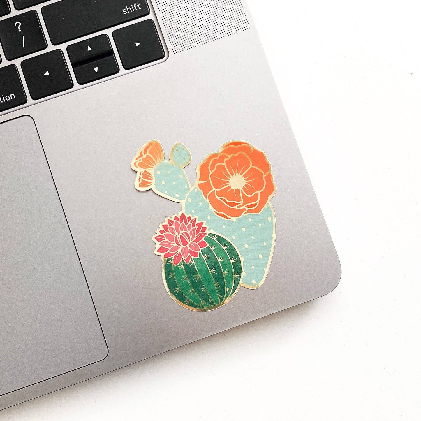 Blooming Cacti Sticker