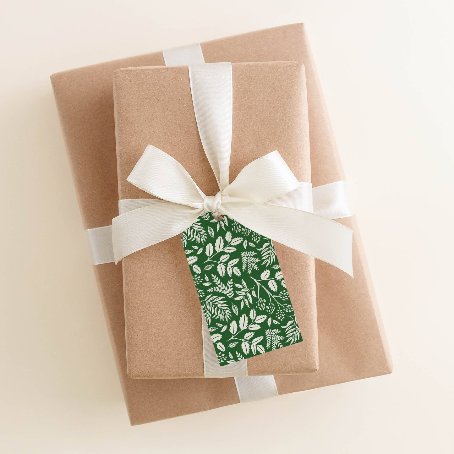 Christmas Vines Holiday Gift Tags