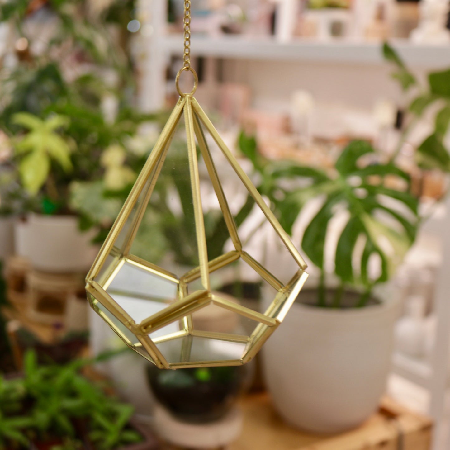 Geometric Hanging Planter