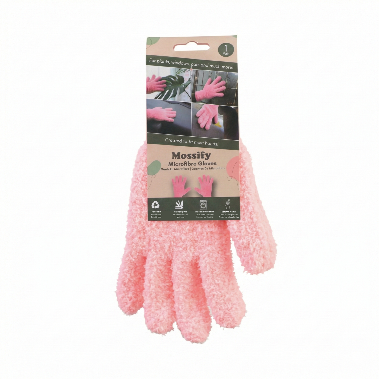 Microfiber Gloves – Reusable Leaf-Shining Gloves for Plant