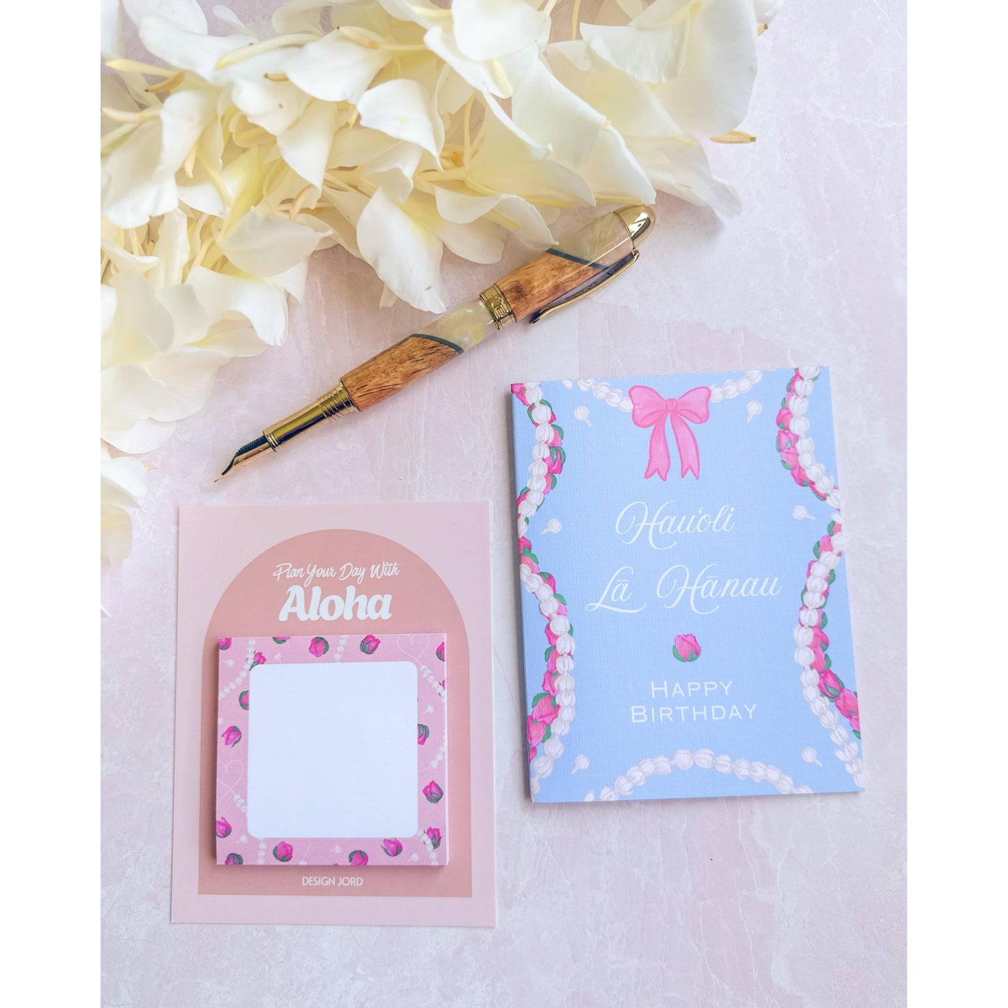 Pikake & Rose - Birthday Card