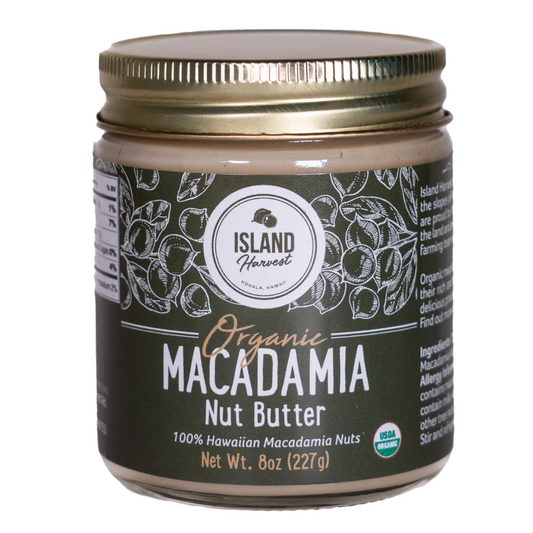 Organic Macadamia Nut Butter (8oz)
