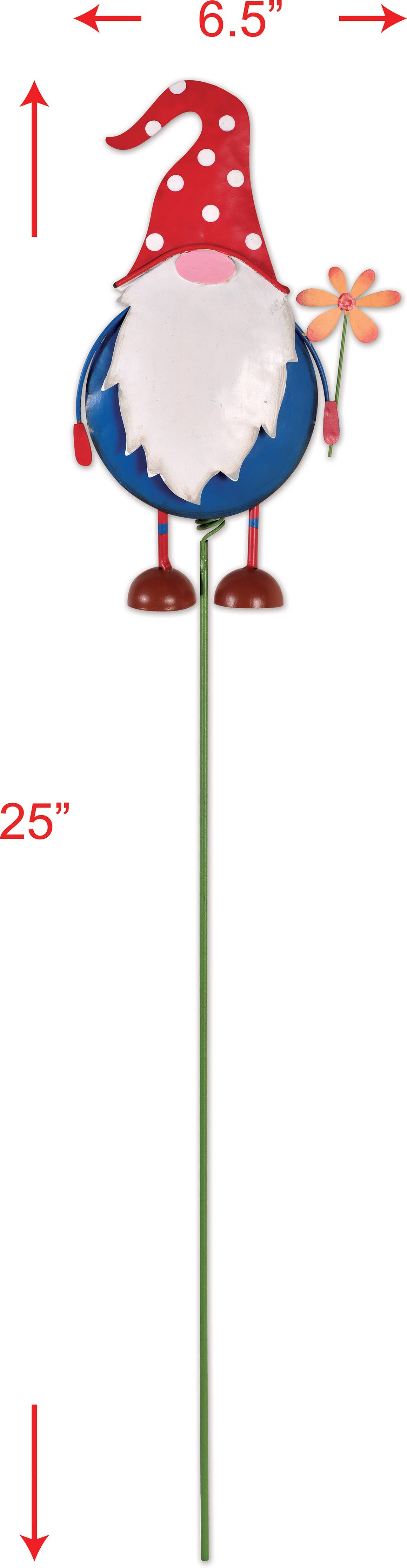 Let it be Gnome! La Rouge, the Guardian Gnome Plant Pick