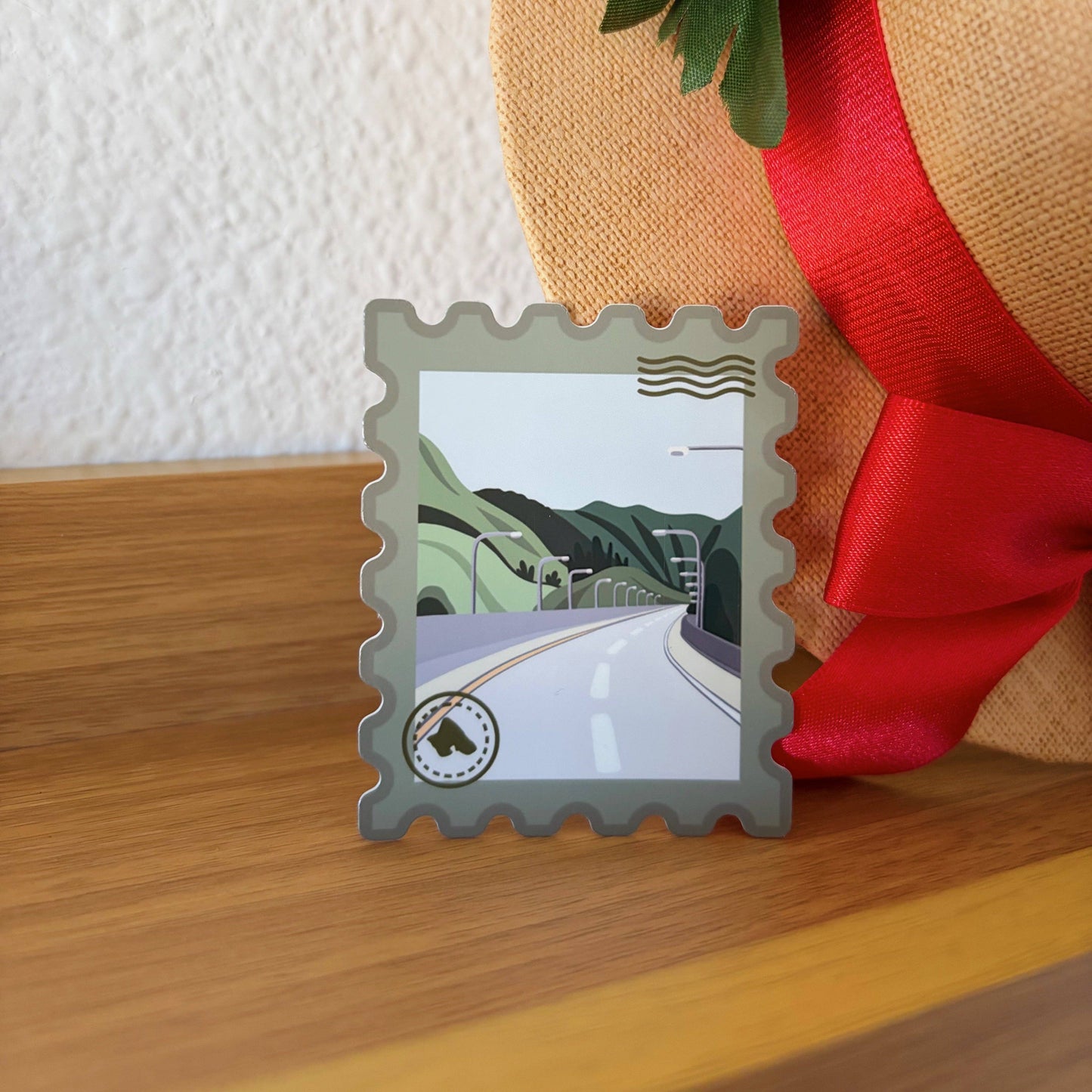 H3 Freeway Postage Stamp Sticker