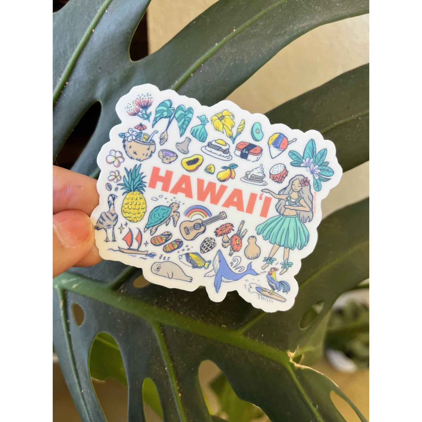 All About Hawaii Sticker