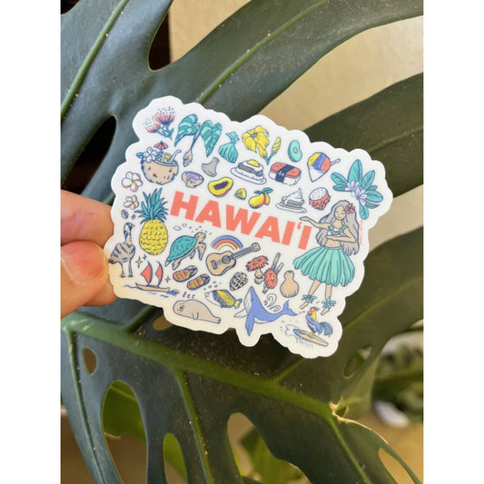 All About Hawaii Sticker