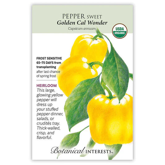 Pepper Sweet seeds, "Golden"
