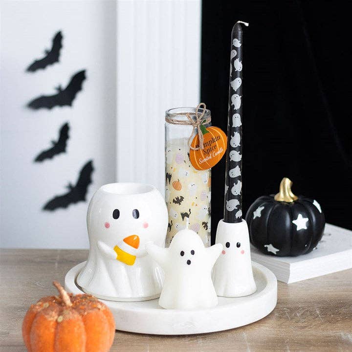 Sweet Halloween Ghost Shaped Candle