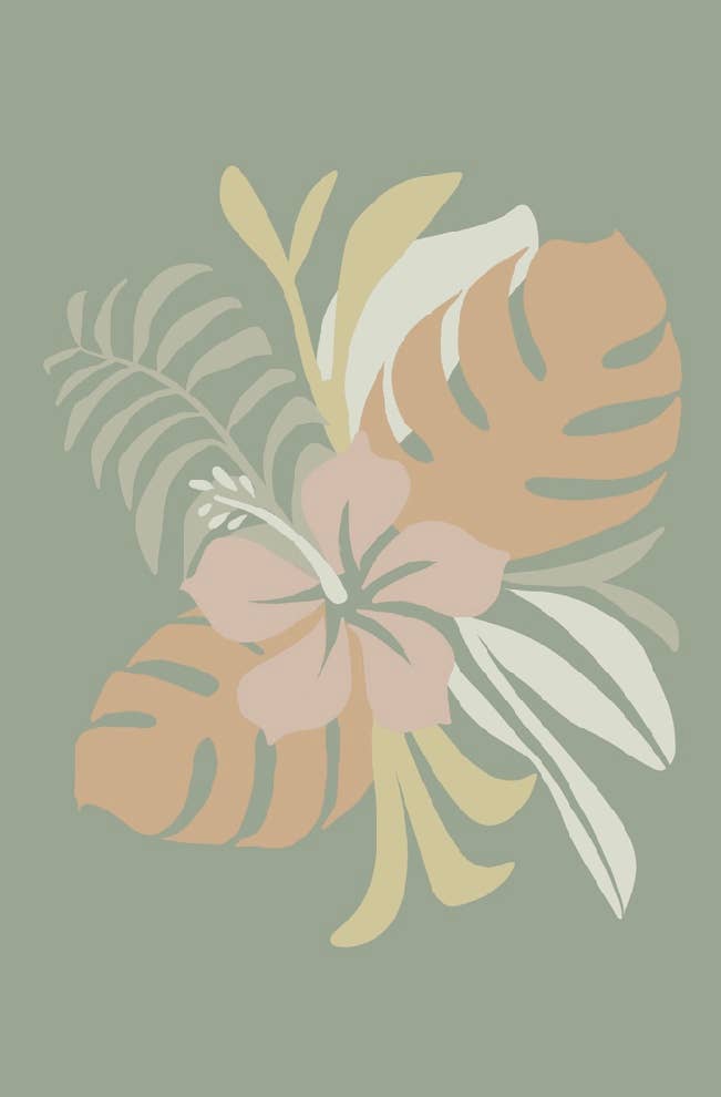"Natural Floral" Paint by Number Kit | Paint Kit