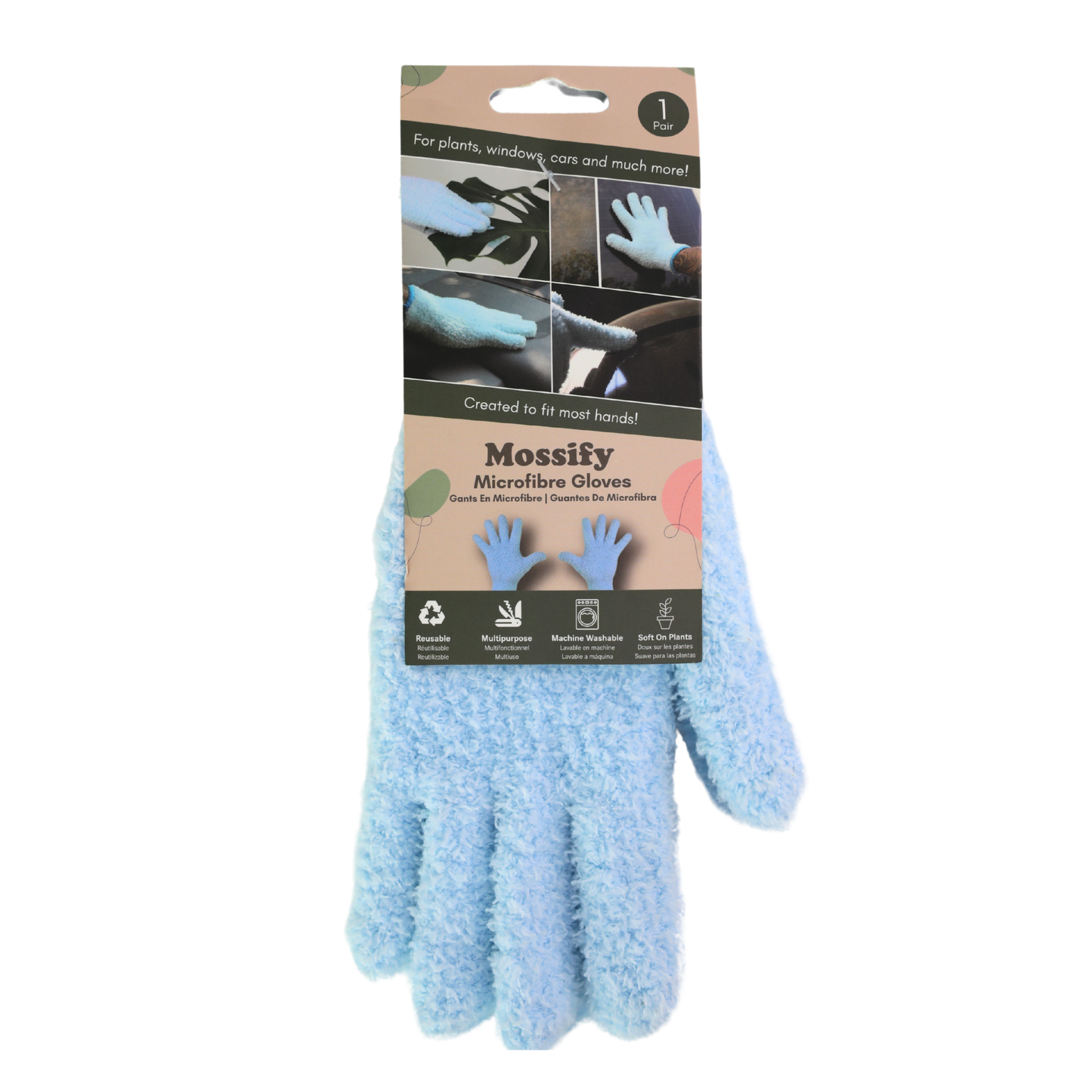 Microfiber Gloves – Reusable Leaf-Shining Gloves for Plant