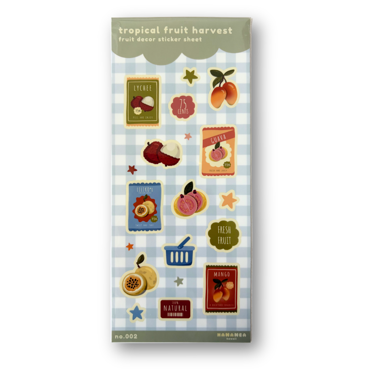 Tropical Harvest Sticker Sheet