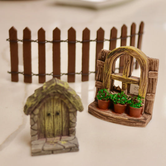 Fairy Doors, Windows, & Fence