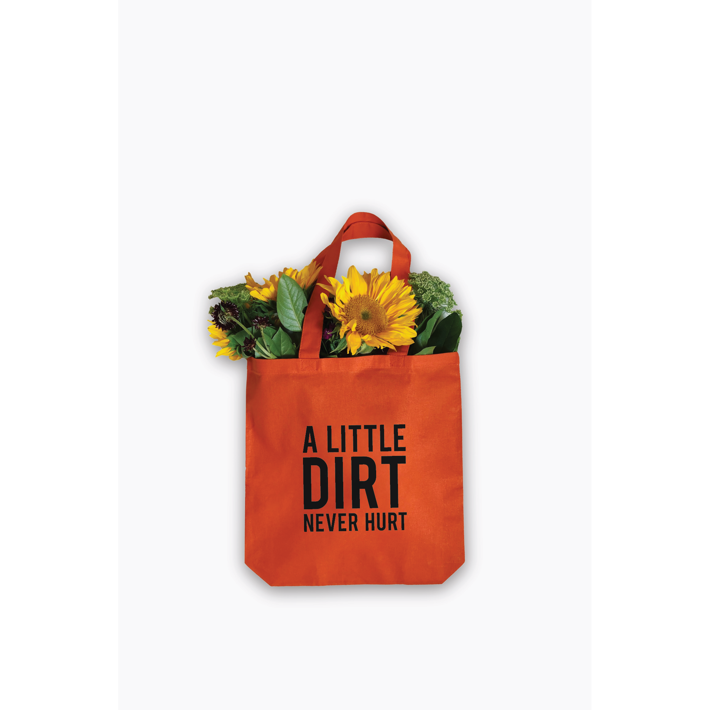 A Little Dirt Never Hurt Eco Friendly Canvas Tote Bag | Gift | Reusable Bag