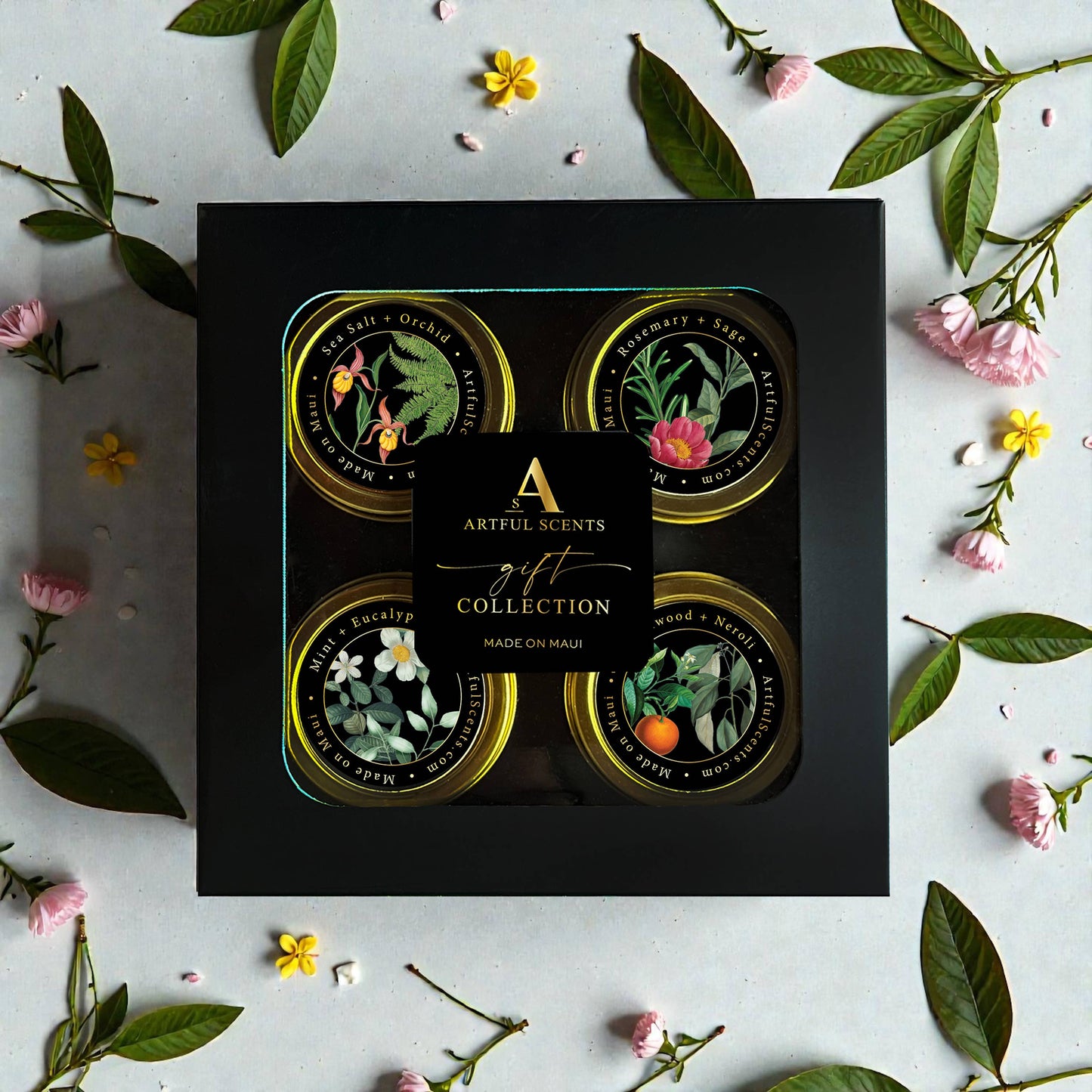Mini Candle Tin Gift Collection