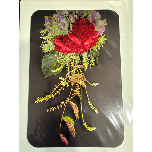 Bouquet w/ Ornamental Kale, Peonies, Succulents and more