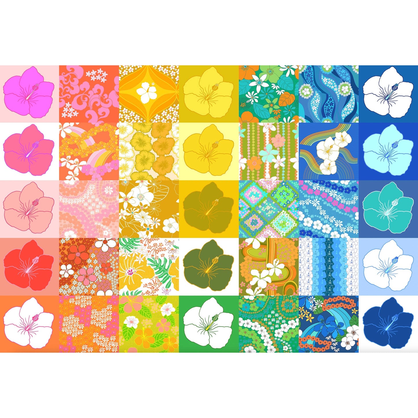 Anuenue Quilt - 1000 piece puzzle