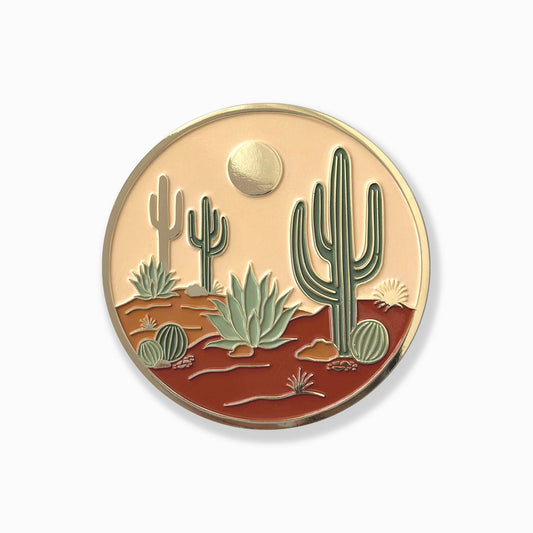 Warm Desert Luxe Coaster