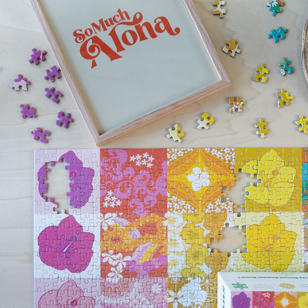 Anuenue Quilt - 1000 piece puzzle