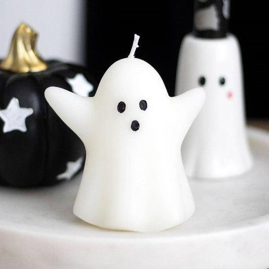 Sweet Halloween Ghost Shaped Candle