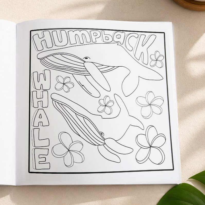 COLOR HAWAI'I Coloring Book