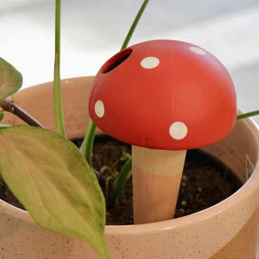 Mushroom Terracotta Self-Watering Spikes