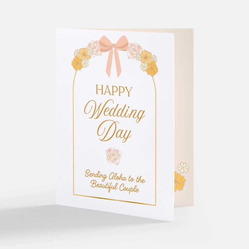 Happy Wedding Day - Greeting Card