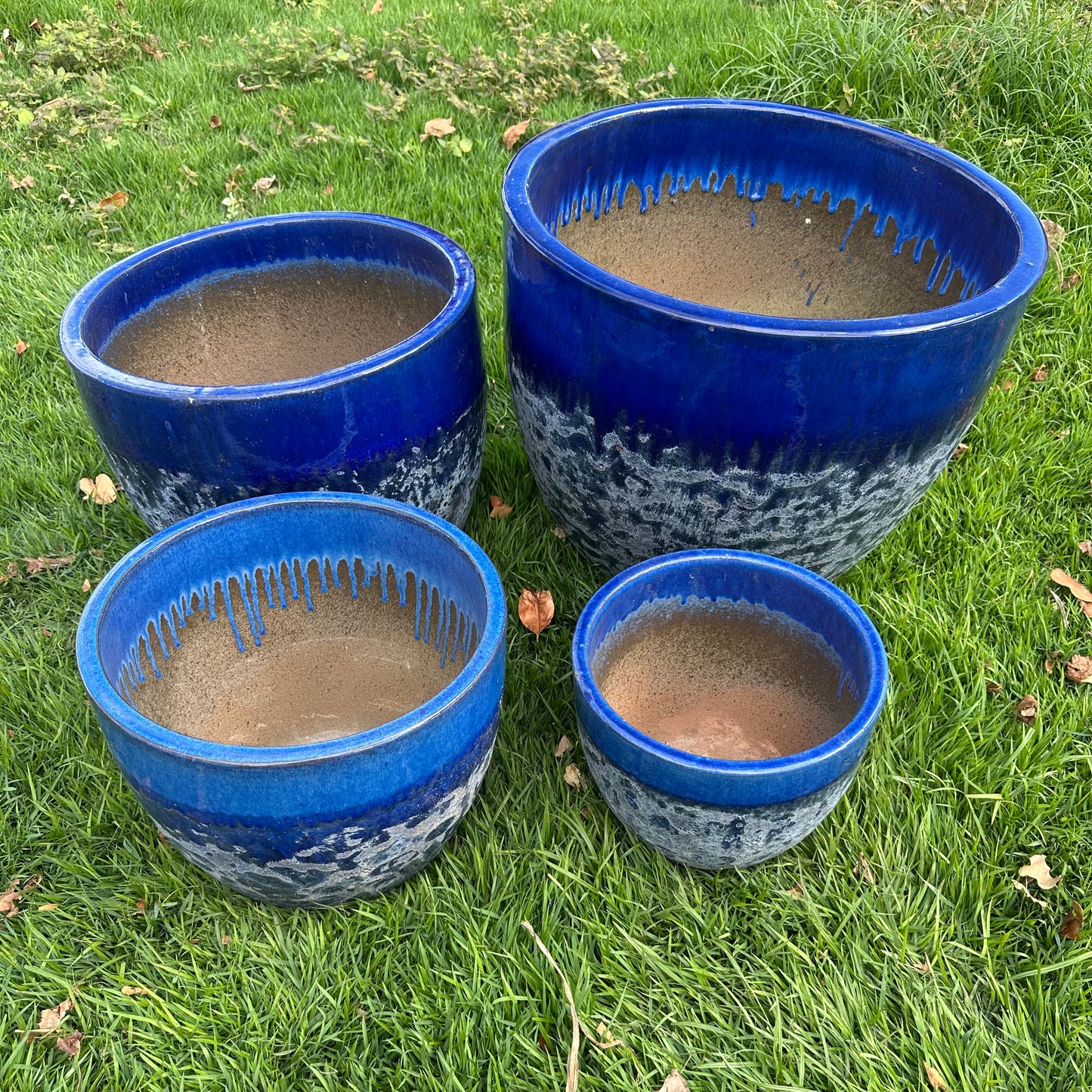 Blue Coral Ceramic Planter