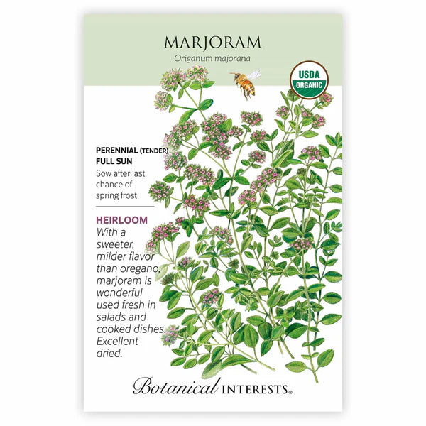 Marjoram seeds