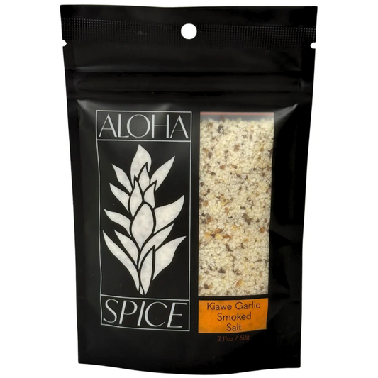 Kiawe Smoked Garlic Hawaiian Sea Salt