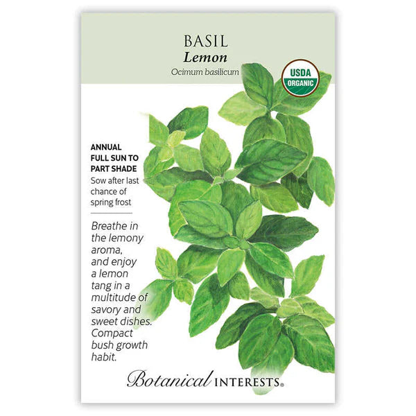 Basil seeds, "Lemon"