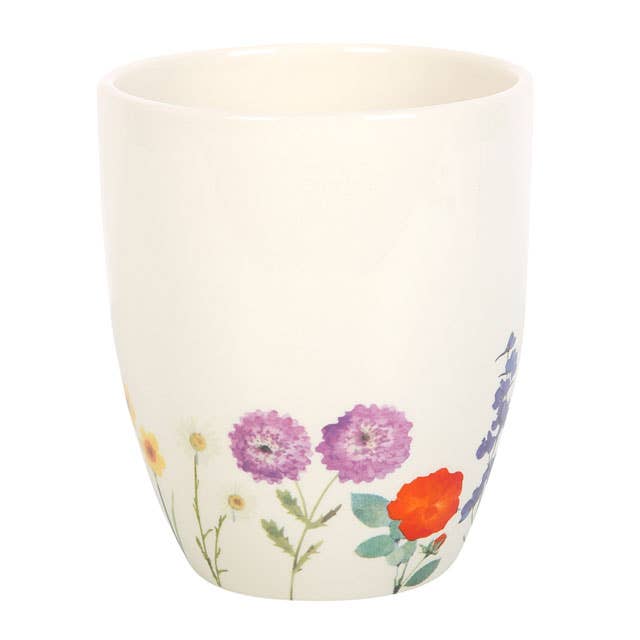 Wildflower Floral Ceramic Plant Pot