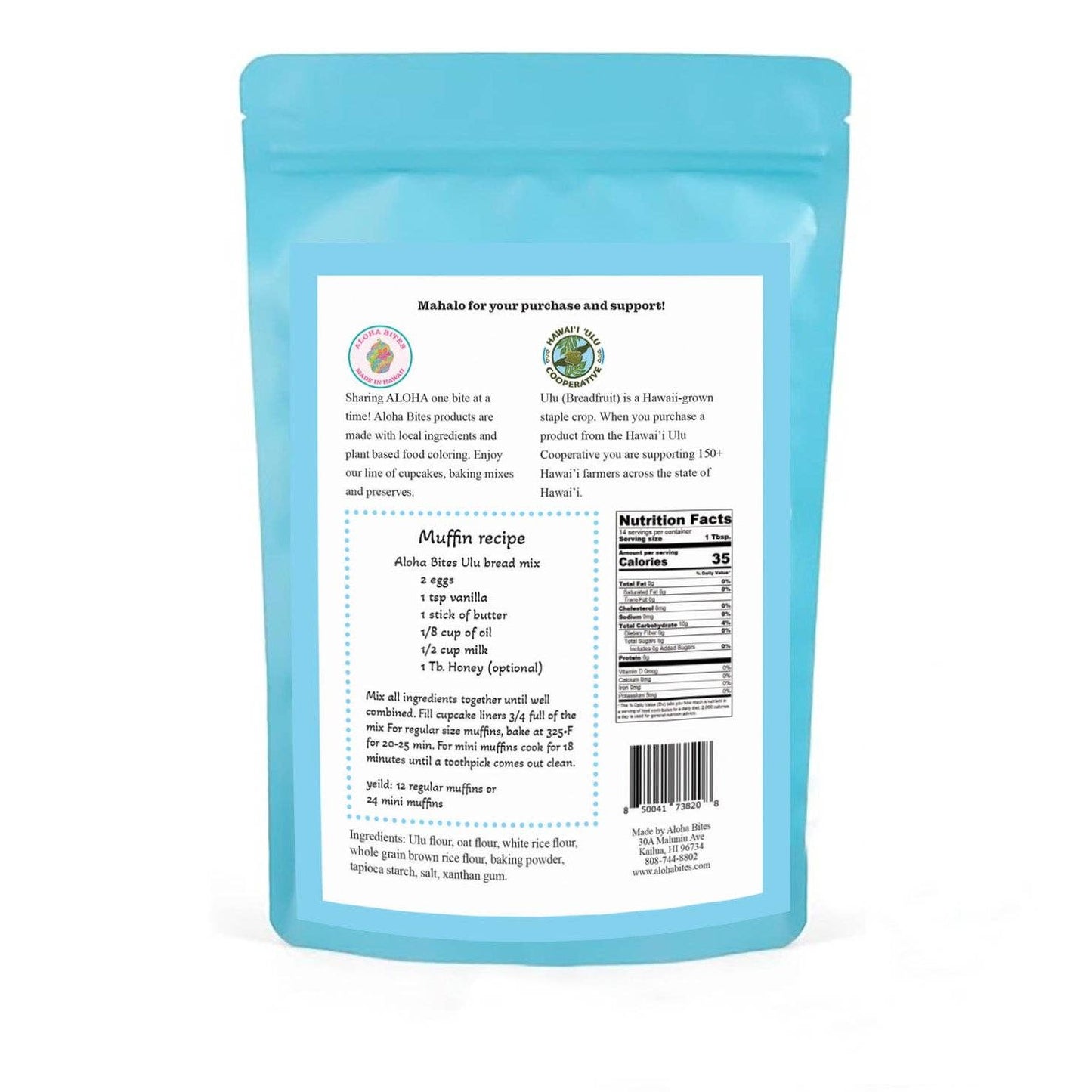 (Breadfruit) ʻUlu Bread Mix (GF/V)