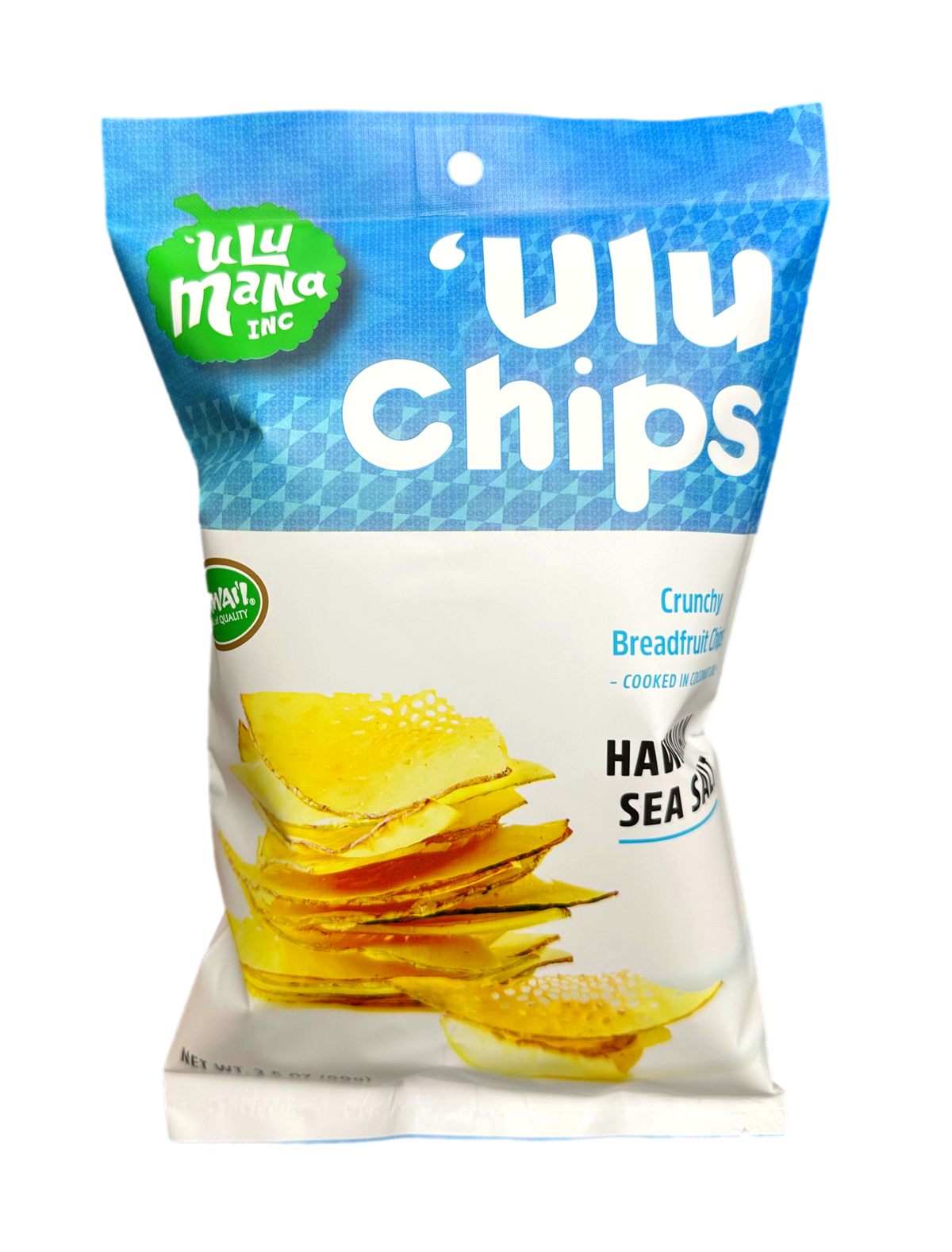 Hawaiian Sea Salt 'Ulu Chips 3.5oz