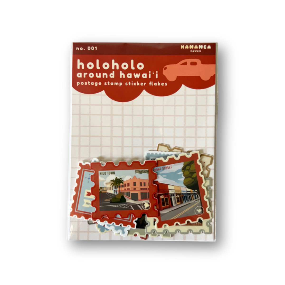 Holoholo Around Hawaiʻi Sticker Flakes