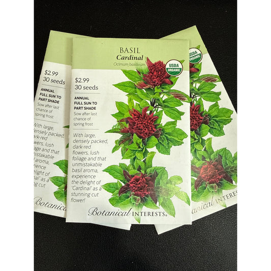 Basil seeds, "Cardinal"
