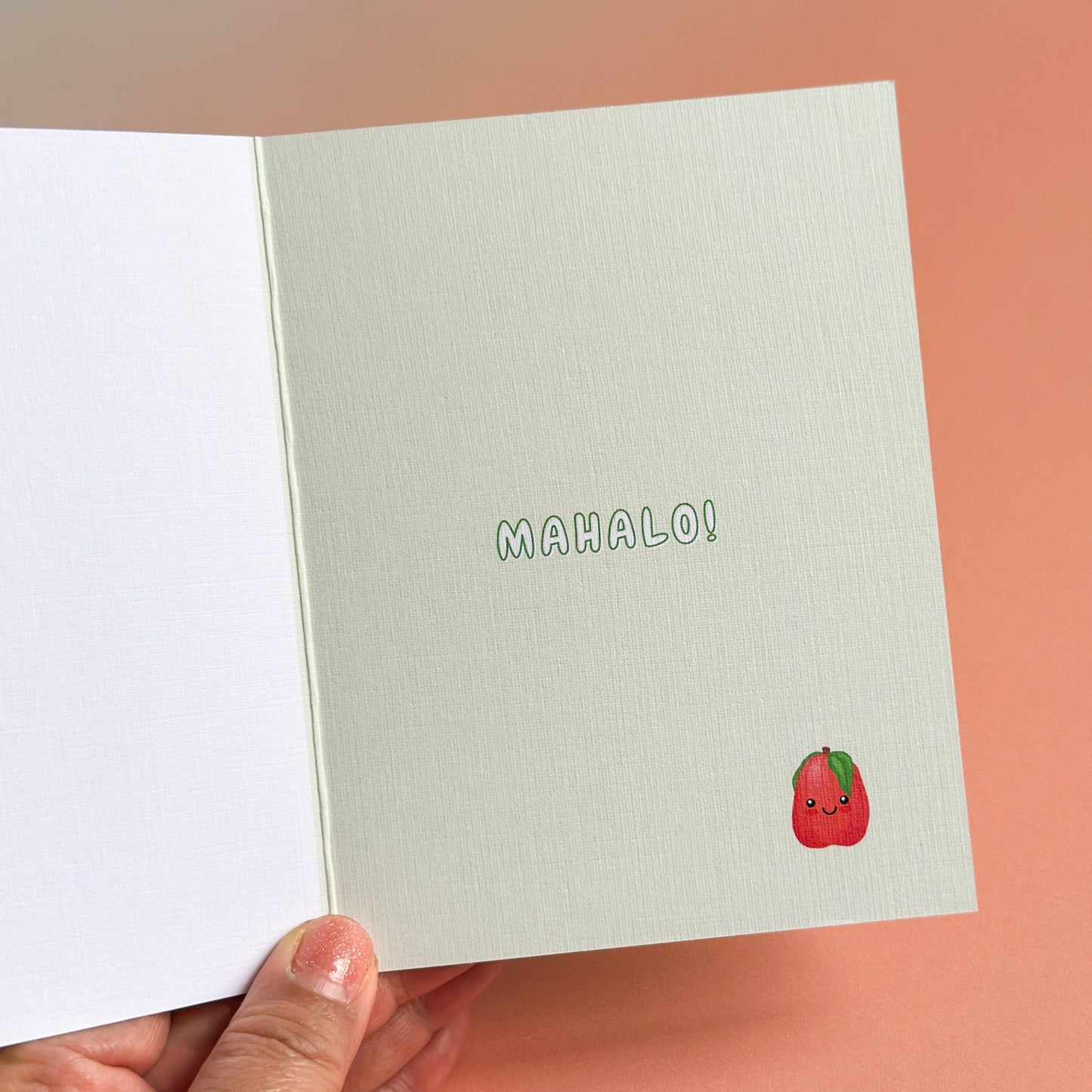 Mahalo Kumu (Mountain Apple) - Greeting Card