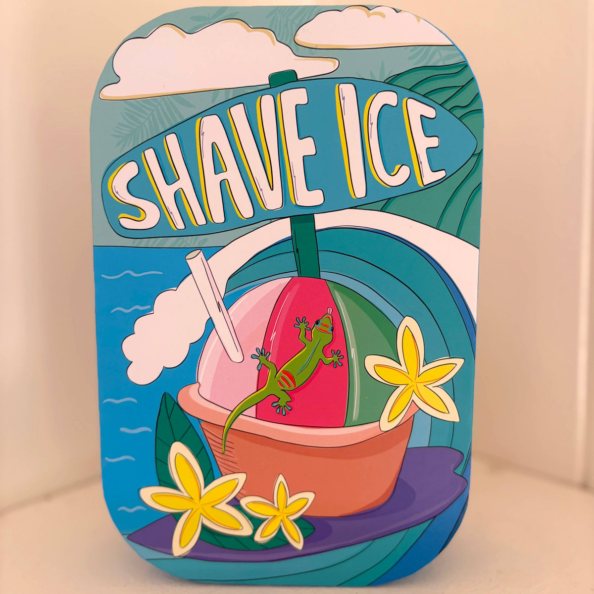 "Shave Ice" Puzzle for kids - 42 pieces