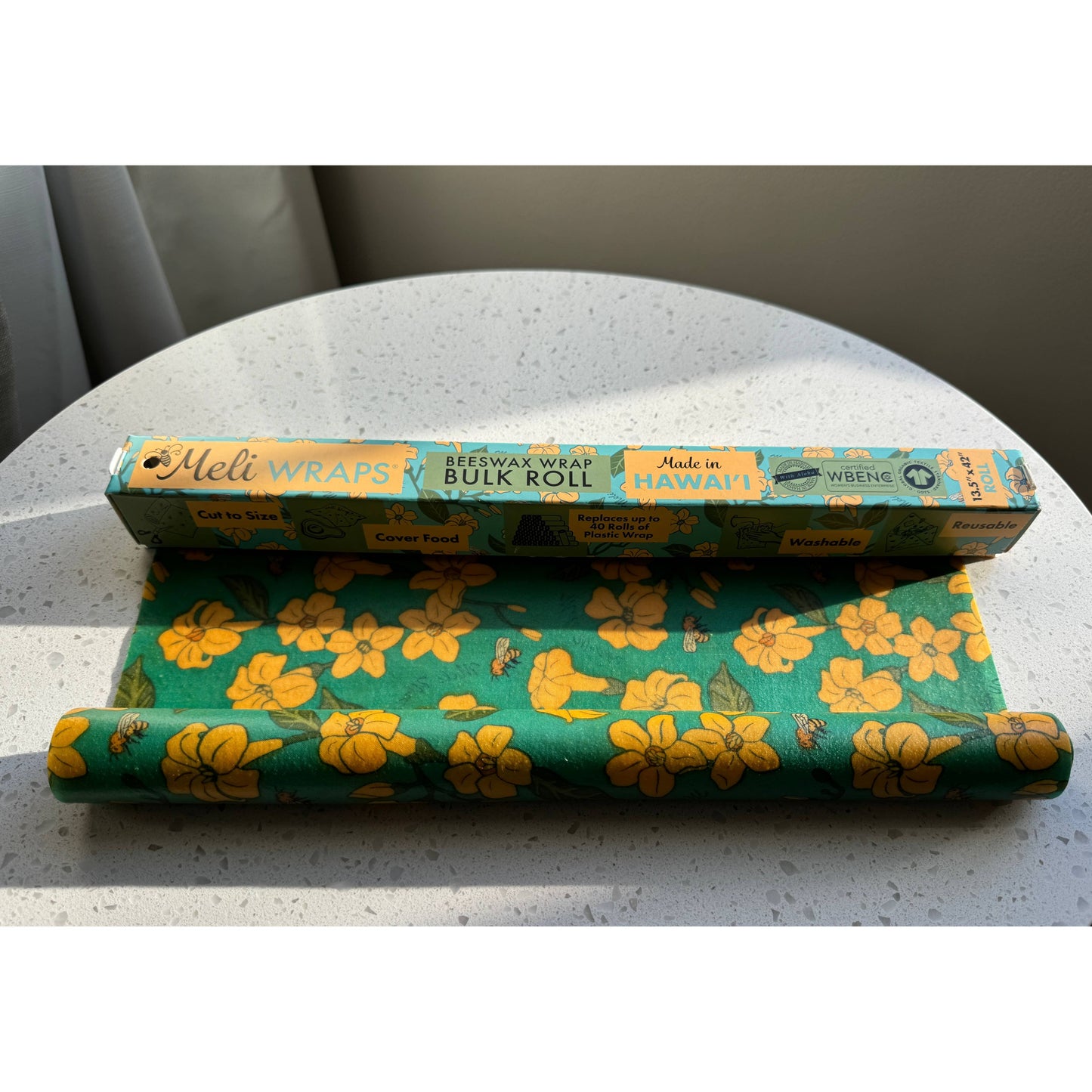 Puakenikeni & Bee Reusable Beeswax Food Wrap (Bulk Roll)