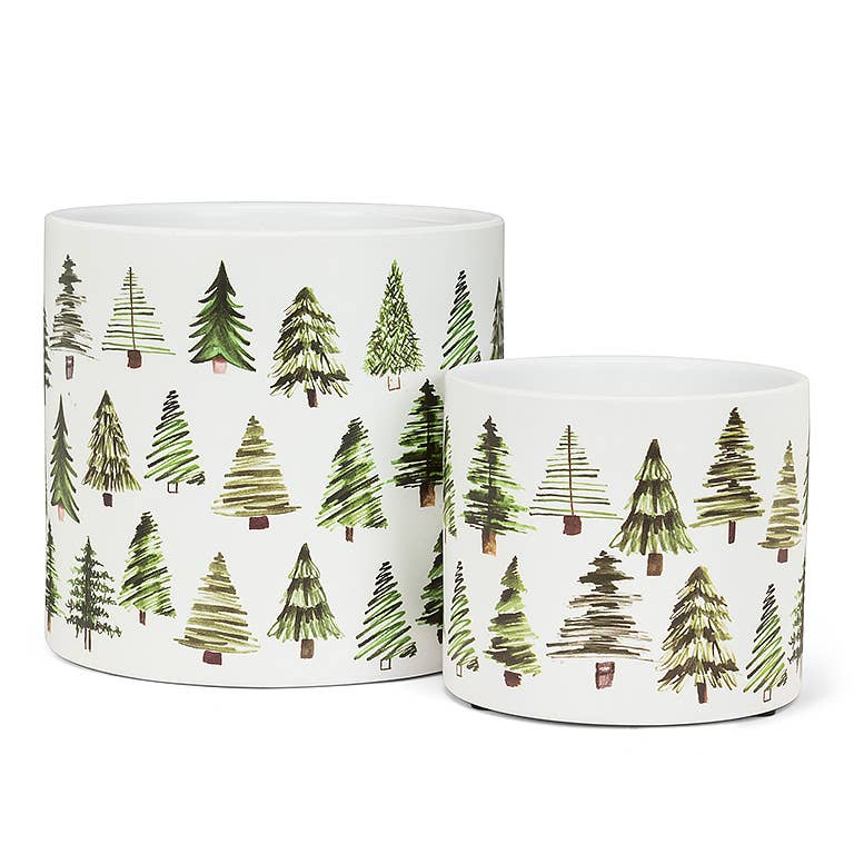 Green Tree Planter-4.5" D