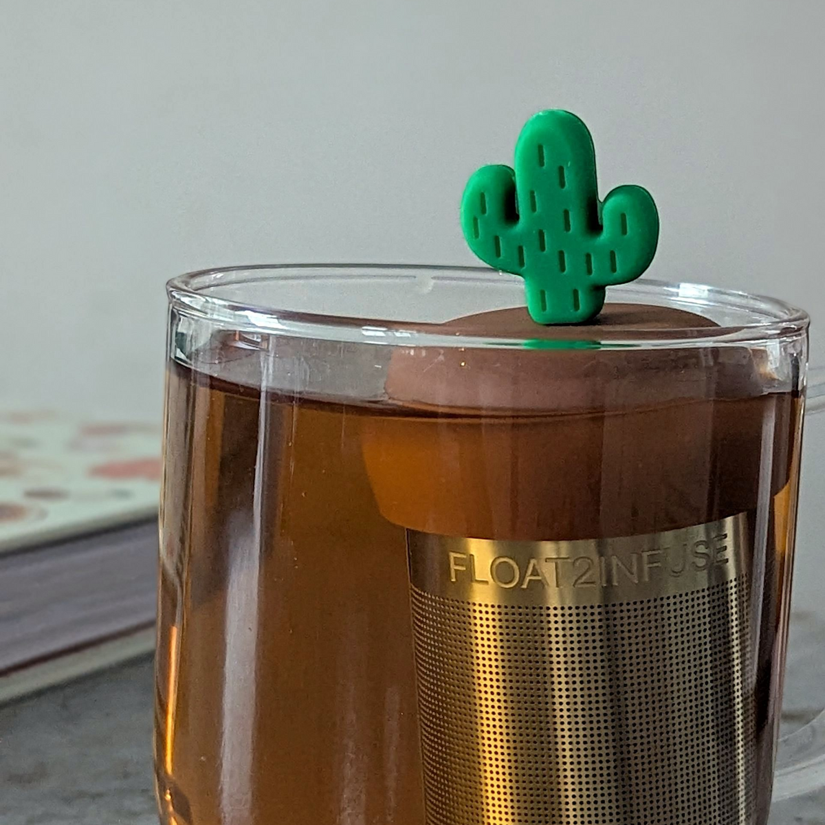 Floating Tea Infuser — Cactus