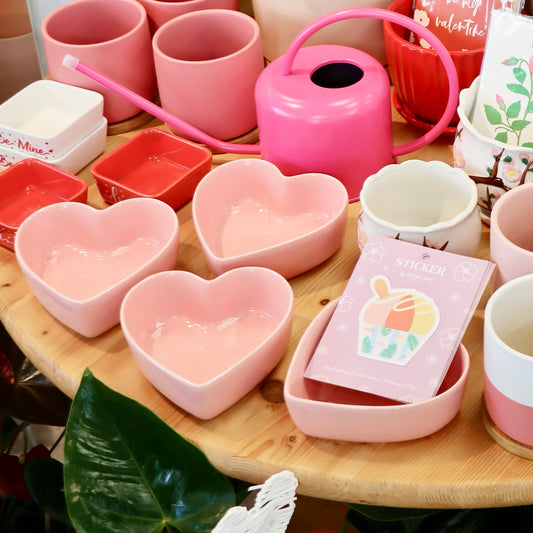 Heart-Shaped Ceramic Bowl