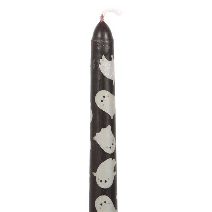 Sweet Halloween Ghost Candle Holder with Taper Candle